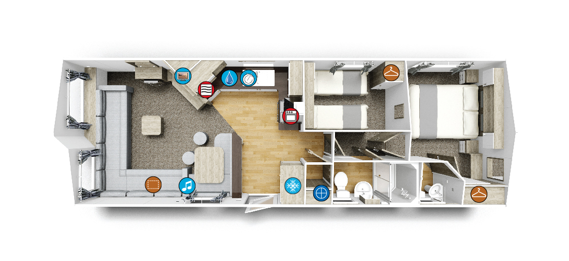 Willerby Skye Floorplan